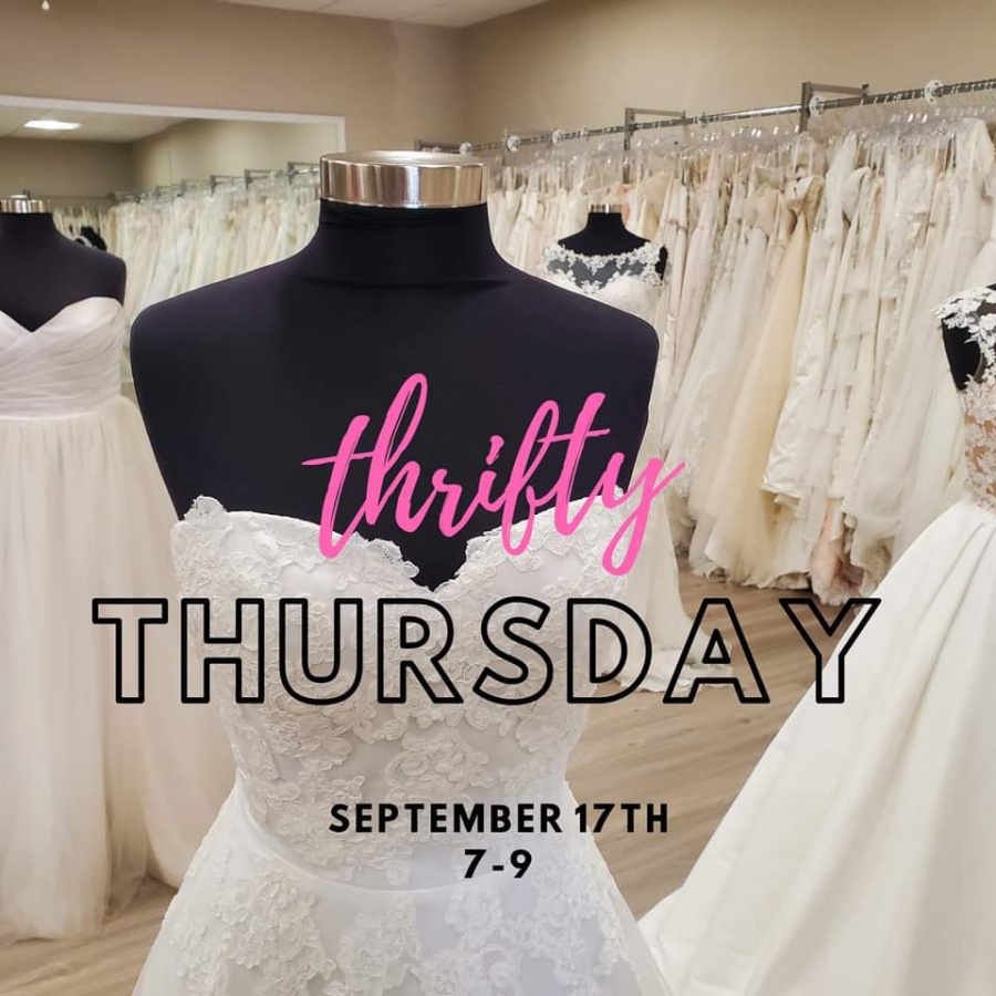 Blush Love Bride Thrifty Thursday an Online Sample Sale
