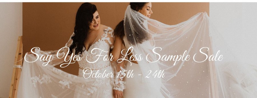 Blush Bridal Boutique Say Yes For Less Sample Sale