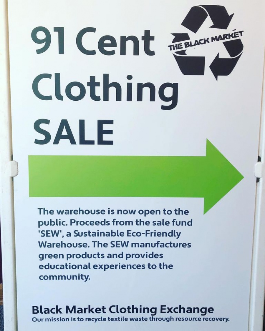 Black Market 91 Cent Clothing Warehouse Sale