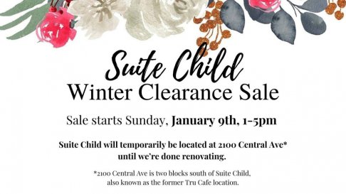 Suite Child Winter Clearance SALE