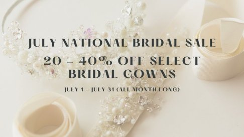 Ellynne Bridal July National Bridal Sale
