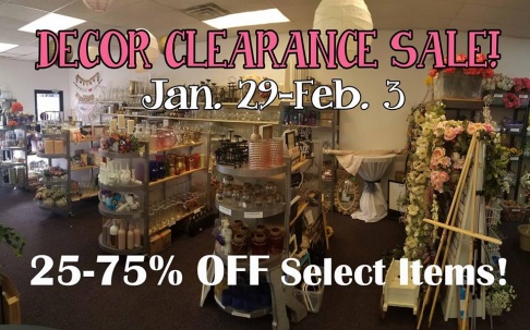 Wedding Consign and Design Clearance Sale